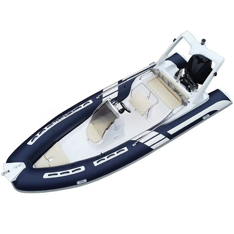 Niebieska 19-stopowa łódź wędk – Fishing Boat Fiberglass recenzja i cena