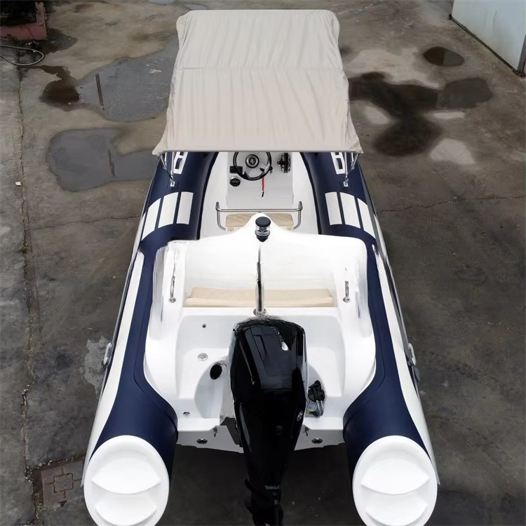 Niebieska 19-stopowa łódź wędk – Fishing Boat Fiberglass recenzja i cena