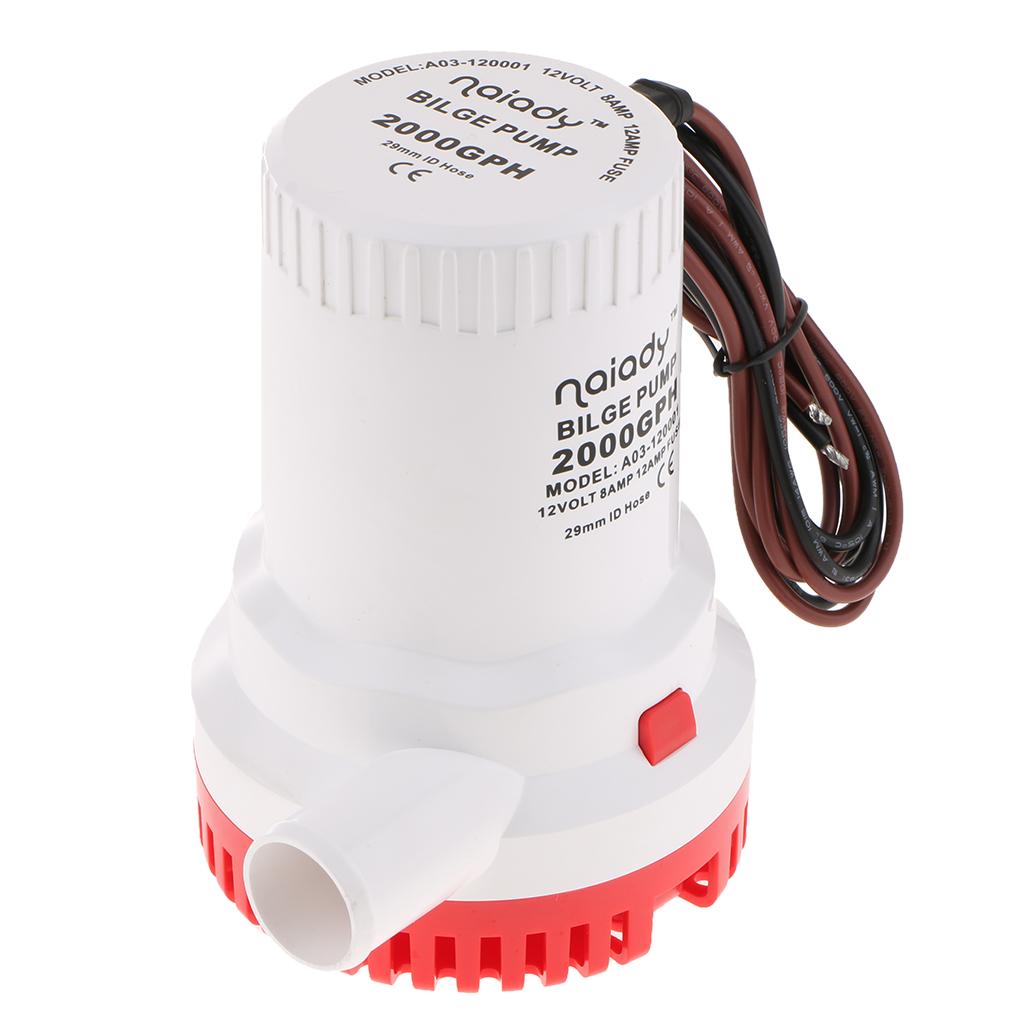 Zatapialna pompa zęzowa 12V 20 – Fishing Boat Bilge Pump recenzja i cena
