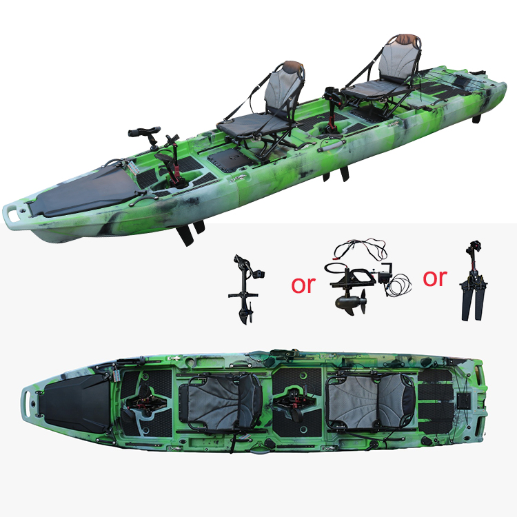 Kajak z napędem elektrycznym V – Fishing Boat Aluminum recenzja i cena